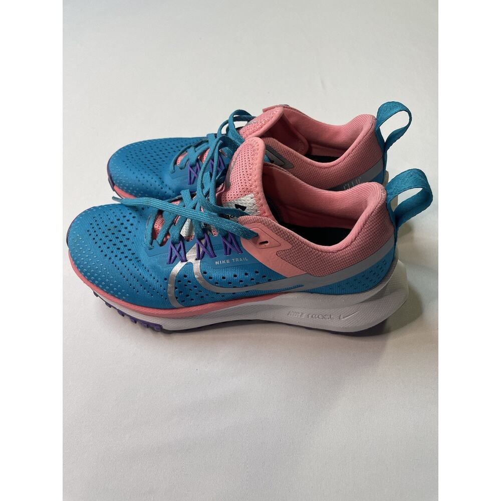 Nike Pegasus Trail Womens 5 Pink Blue